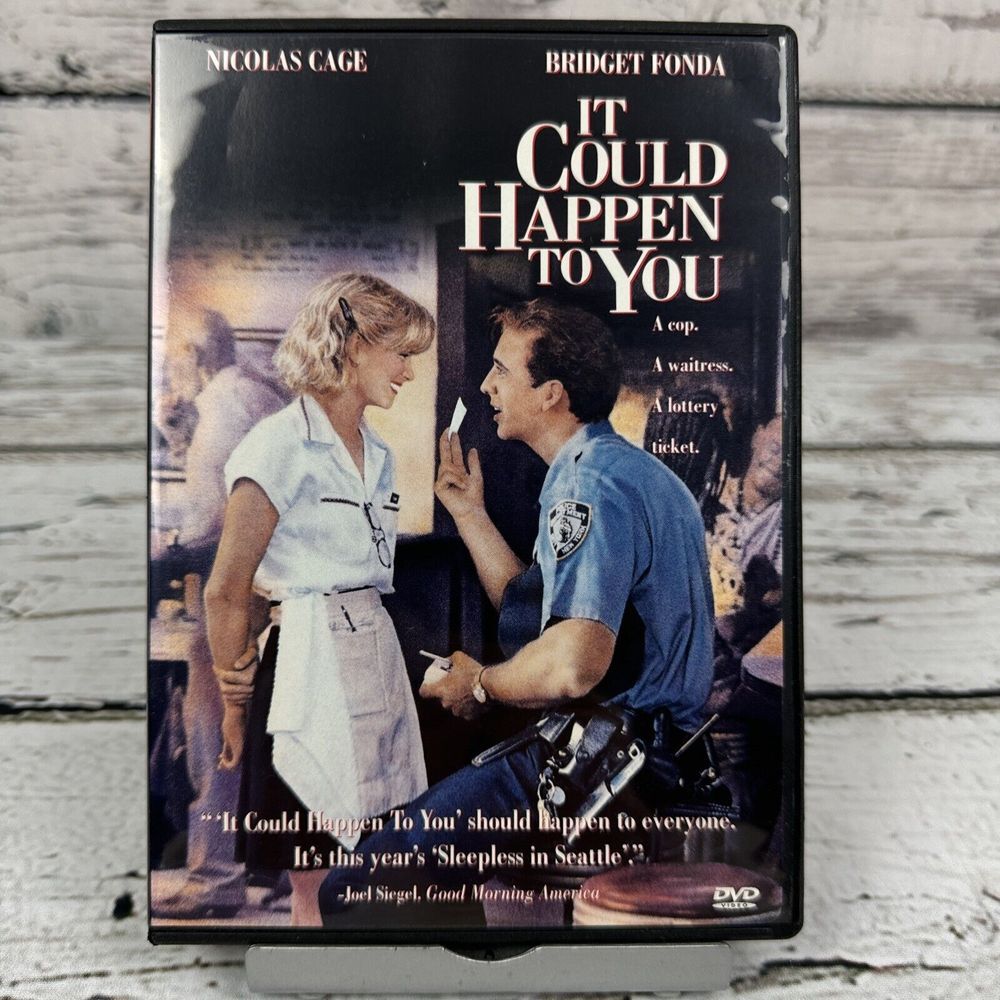 It‎ Could Happen to You (DVD, 1994) Nicolas Cage, Bridget Fonda, Rosie Perez
